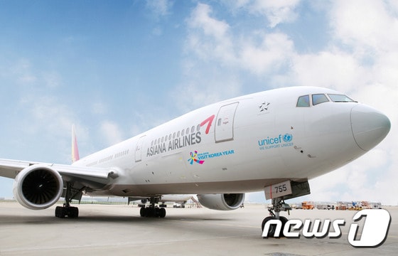 아시아나항공 여객기ⓒ News1