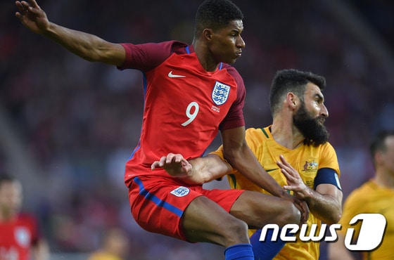 잉글랜드 국가대표 공격수 마커스 래쉬포드(18) ⓒ AFP= News1