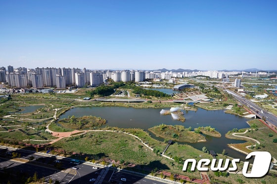 파주 운정호수공원 (뉴스1 DB) ⓒ News1