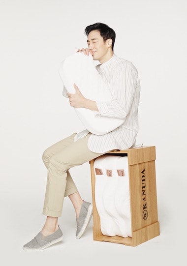 가누다 모델로 활동 중인 소지섭. ⓒ News1