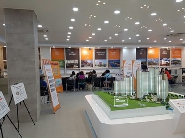 거제동 아시아드파크, 주택홍보관 문전성시 이유는? - 뉴스1