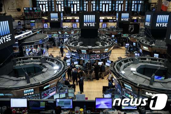 뉴욕증권거래소(NYSE). ⓒ AFP=뉴스1