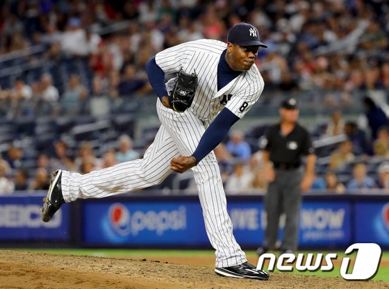 뉴욕 양키스 아롤디스 채프먼.ⓒ AFP=News1