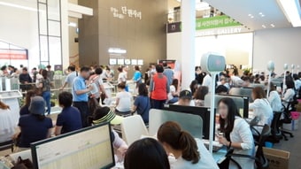 시흥배곧 호반 써밋플레이스 모델하우스 모습 (사진제공: 호반건설) ⓒ News1