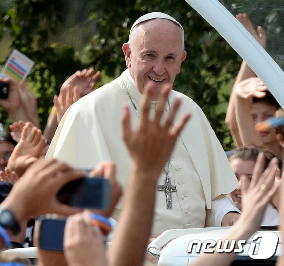 프란치스코 교황. ⓒ AFP=뉴스1 