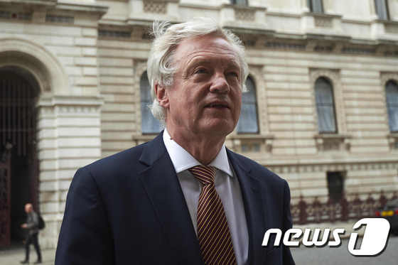 데이비드 데이비스 영국 브렉시트 장관ⓒ AFP=뉴스1