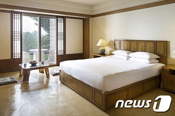 제주신라호텔 온돌 테라스 객실ⓒ News1
