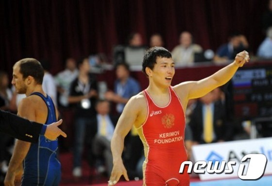 국가적 도핑 파문으로 인해 올림픽 출전이 금지됐던 러시아의 레슬링 선수 빅토르 레베데프가 극적으로 2016 리우 올림픽에 출전한다.ⓒ AFP=News1