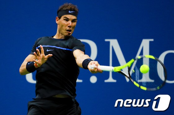 스페인의 라파엘 나달이 US오픈 3라운드에 진출했다.ⓒ AFP=News1