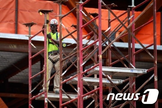 미국 주택건설 현장. ⓒ AFP=뉴스1