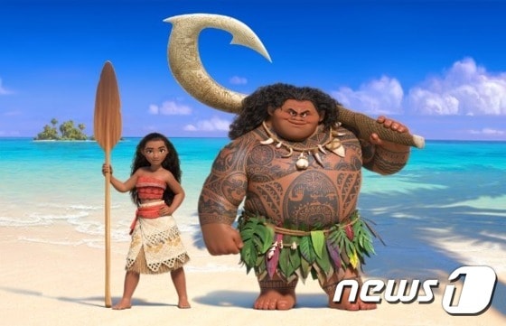 디즈니 신작 영화 '모아나' ⓒ News1