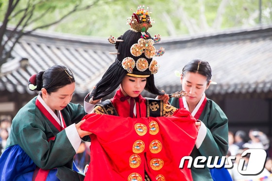 운현궁 고종-명성후 가례 재현행사(서울시 제공) 2016.9.23ⓒ News1