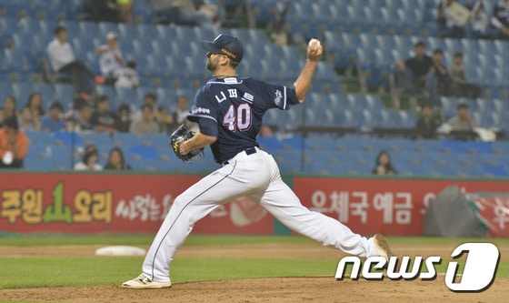 두산 베어스 니퍼트. 2016.9.27/뉴스1 ⓒ News1 주기철 기자