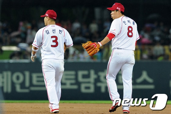 KIA 김선빈과 안치홍. /뉴스1 DB ⓒ News1 황희규 기자