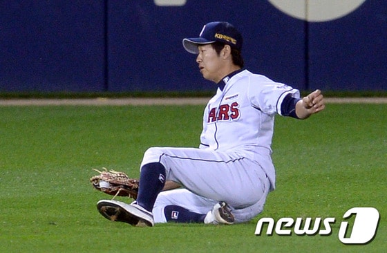KBO리그 최상급 외야 수비력을 자랑하는 정수빈. /뉴스1 DB ⓒ News1 황기선 기자