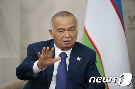  이슬람 카리모프 전 우즈베키스탄 대통령. ⓒ AFP=뉴스1