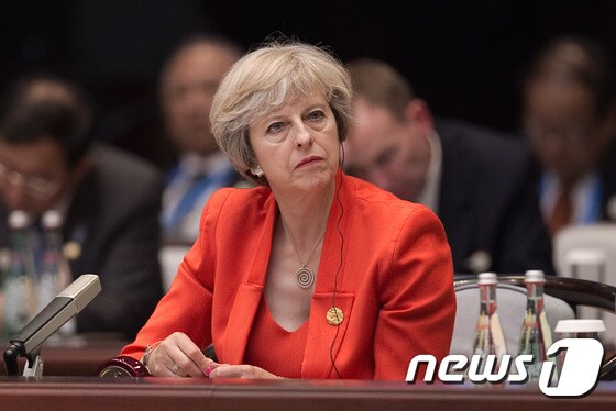 테레사 메이 영국 총리. ⓒ AFP=뉴스1