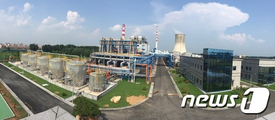 OCII의 중국 OJCB 공장 전경. ⓒ News1