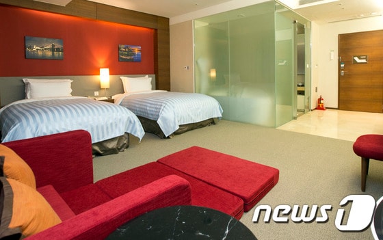 강원 정선 강원랜드 컨벤션호텔 가족 전용 객실. (강원랜드 제공) 2017.1.11/뉴스1 ⓒ News1 하중천 기자