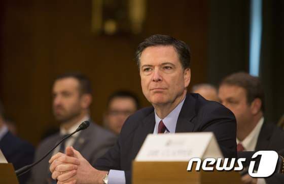 제임스 코미 미 연방수사국(FBI) 국장. ⓒ AFP=뉴스1