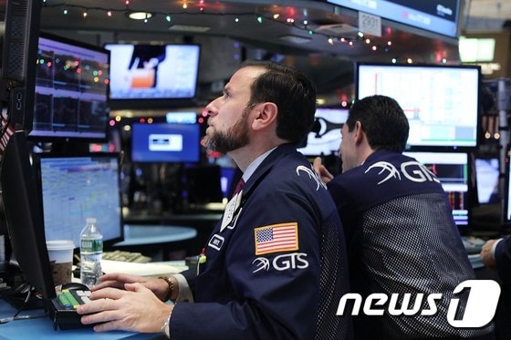 뉴욕증권거래소. ⓒ AFP=뉴스1