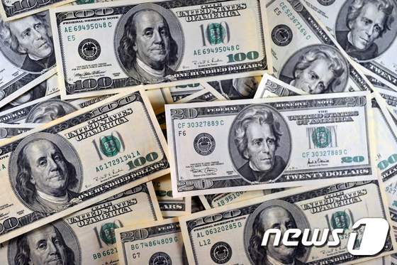 미국 달러화. ⓒ AFP=뉴스1