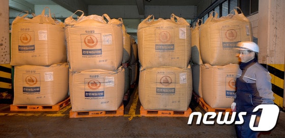 대전 한 사료공장. ⓒ News1 주기철 기자