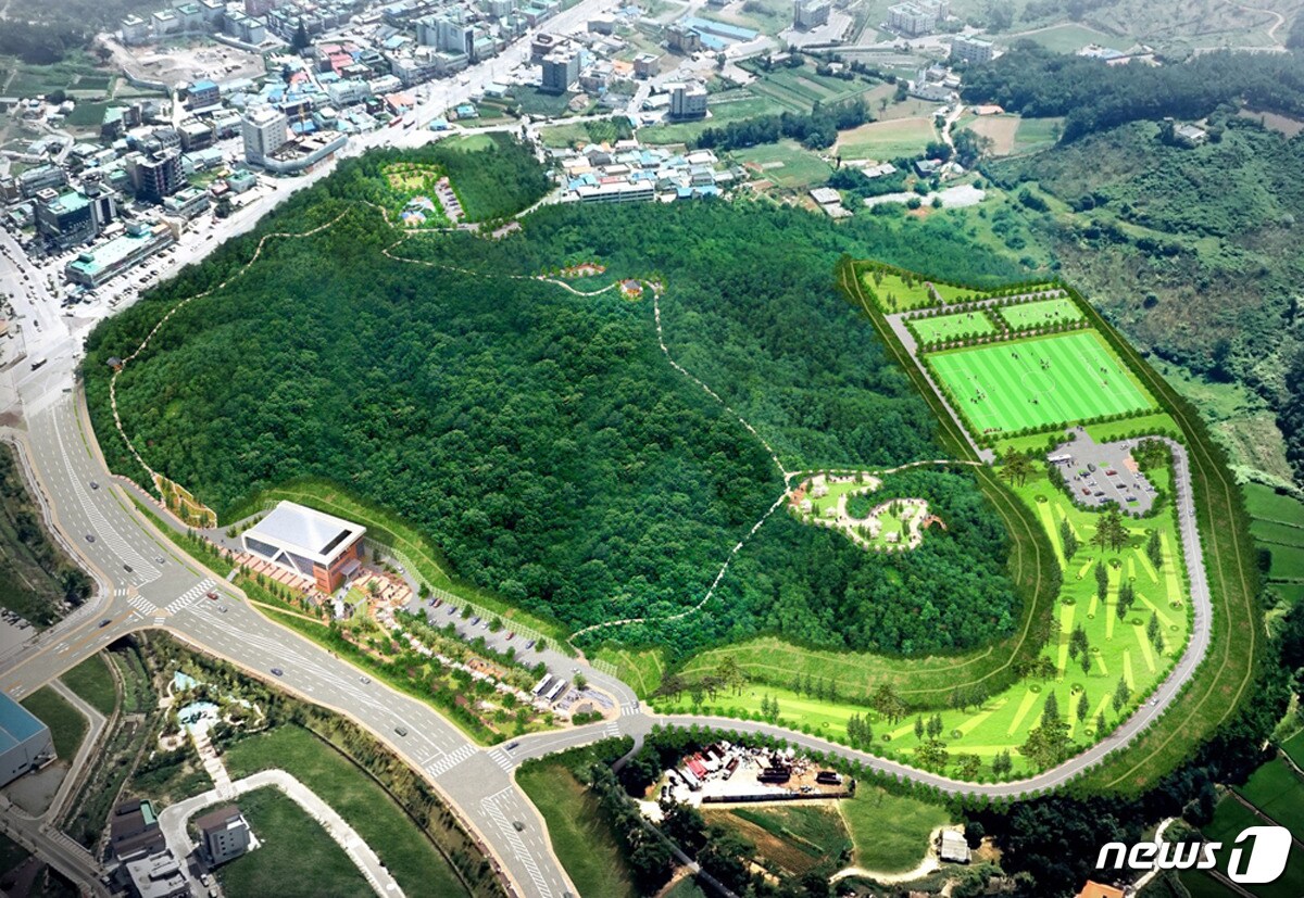 안산공원 조감도ⓒ News1