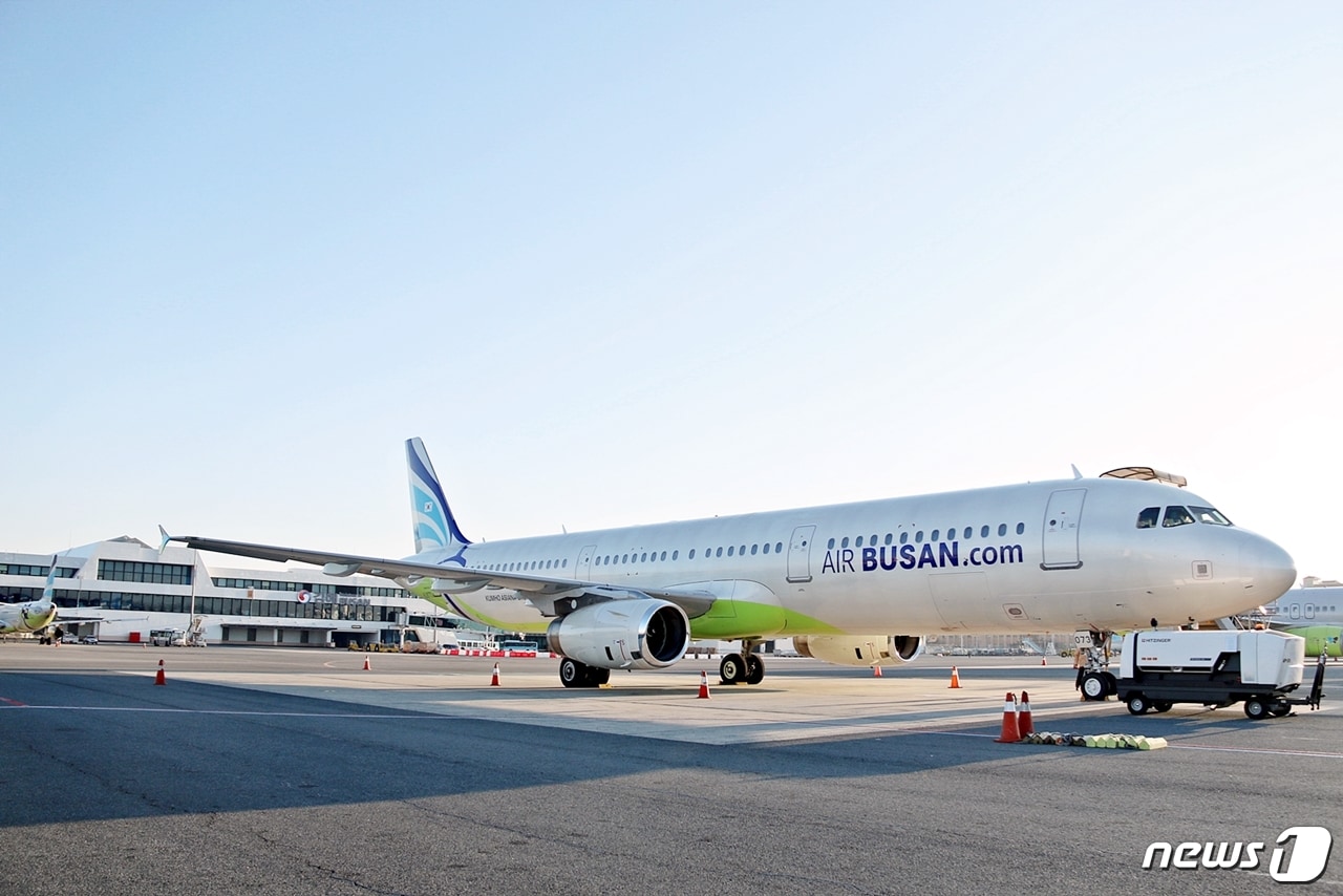에어부산 항공기ⓒ News1