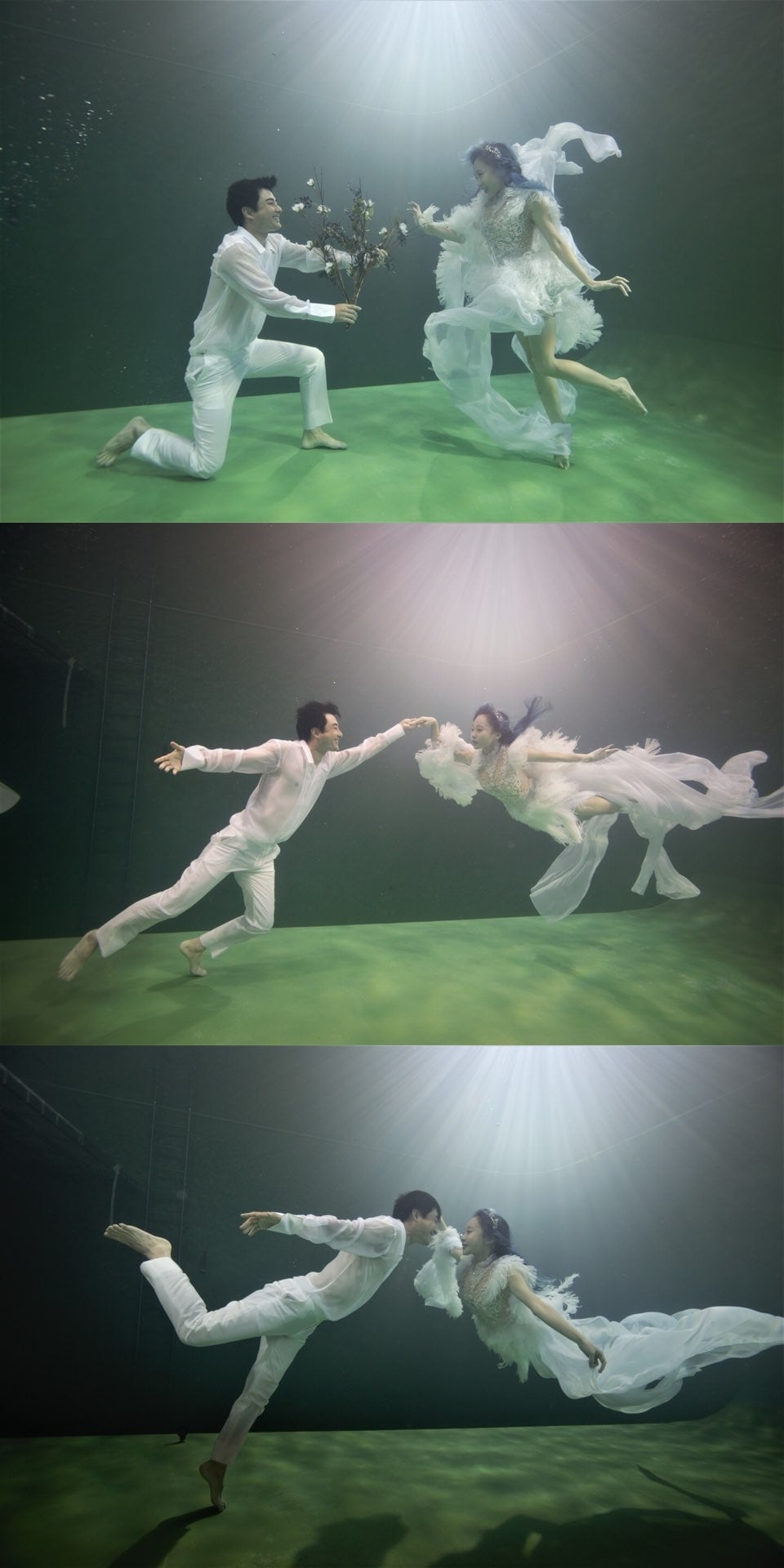 해피메리드컴퍼니,수작코리아 실내수중촬영장 ⓒ News1