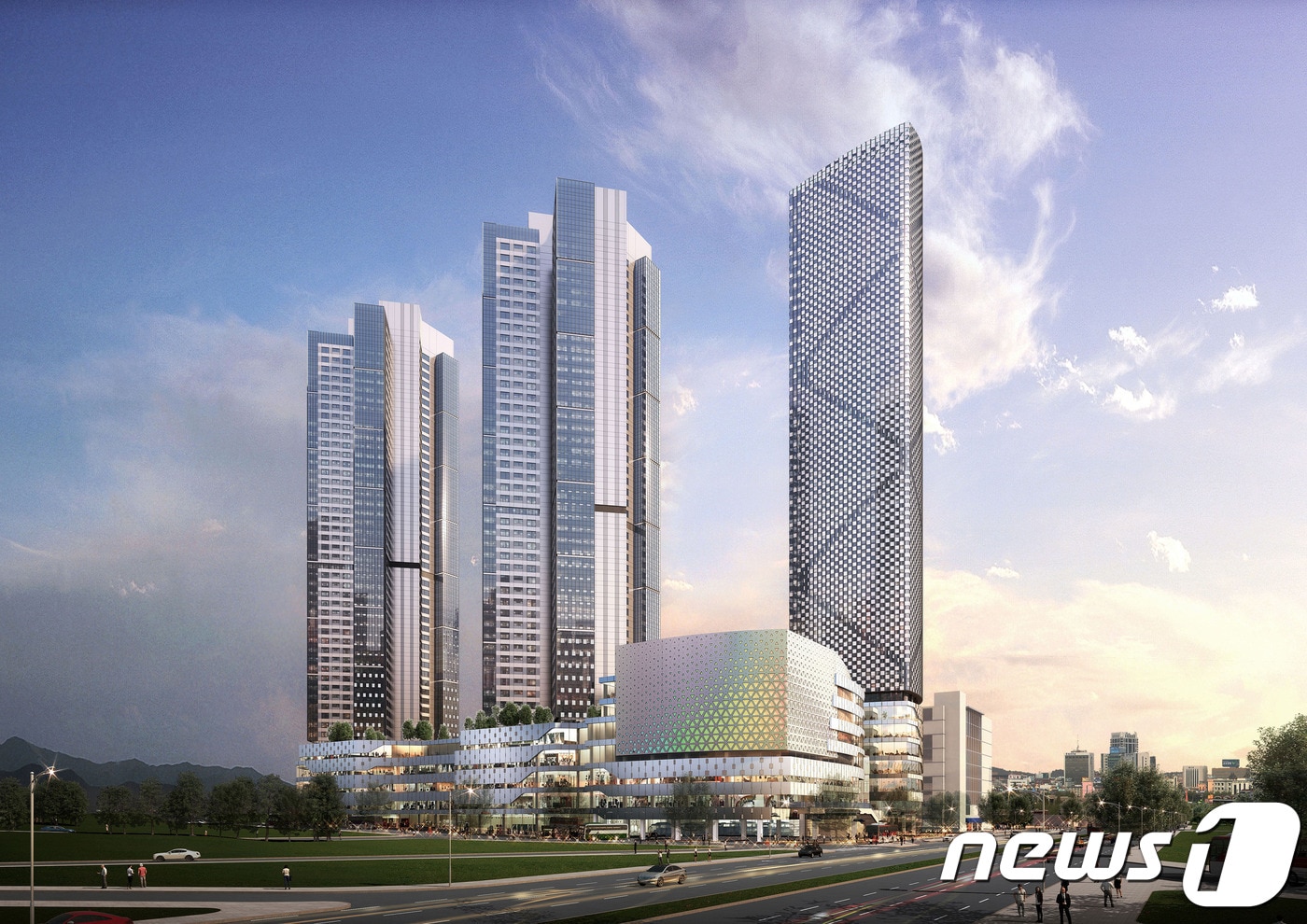 청주고속터미널 현대화 사업 조감도. ⓒ News1