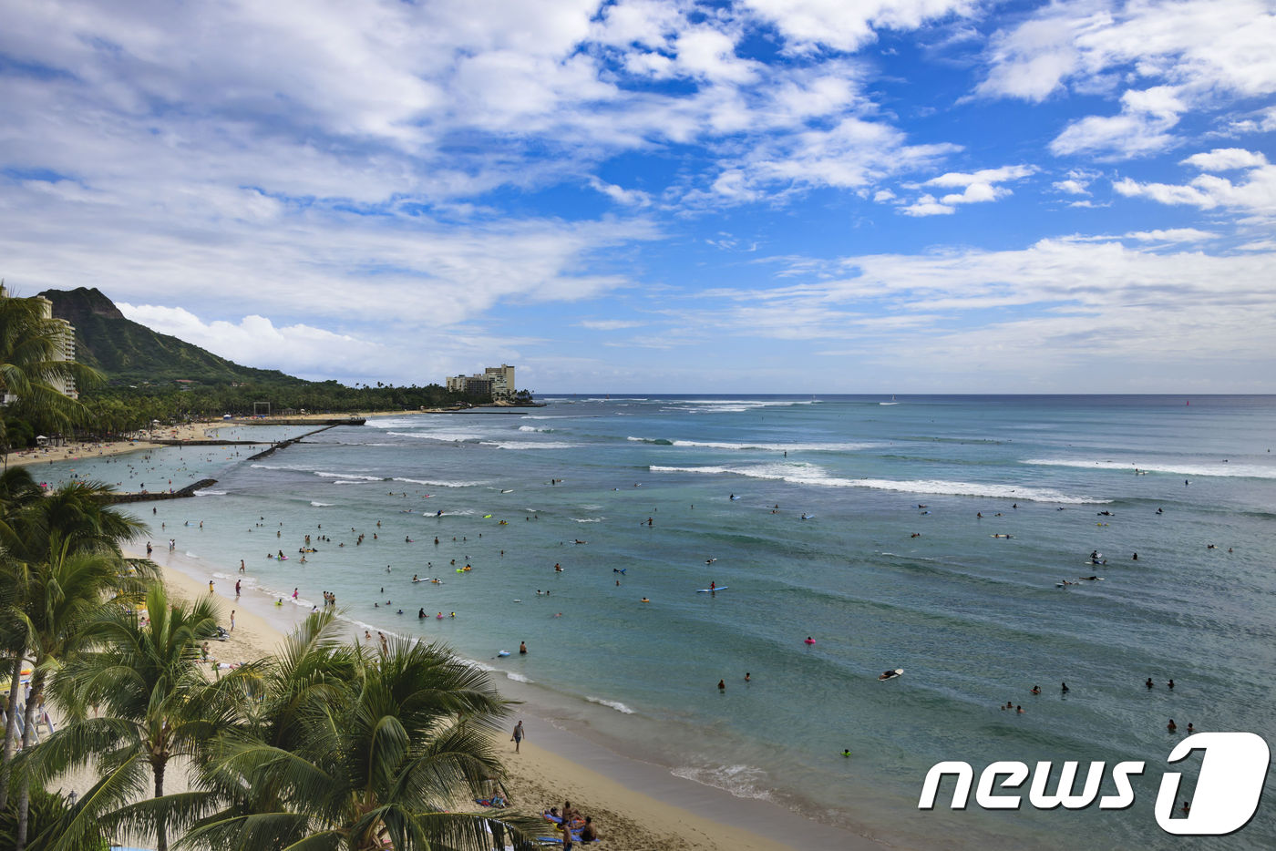 하와이 와이키키 해변. 참좋은여행 제공.ⓒ News1