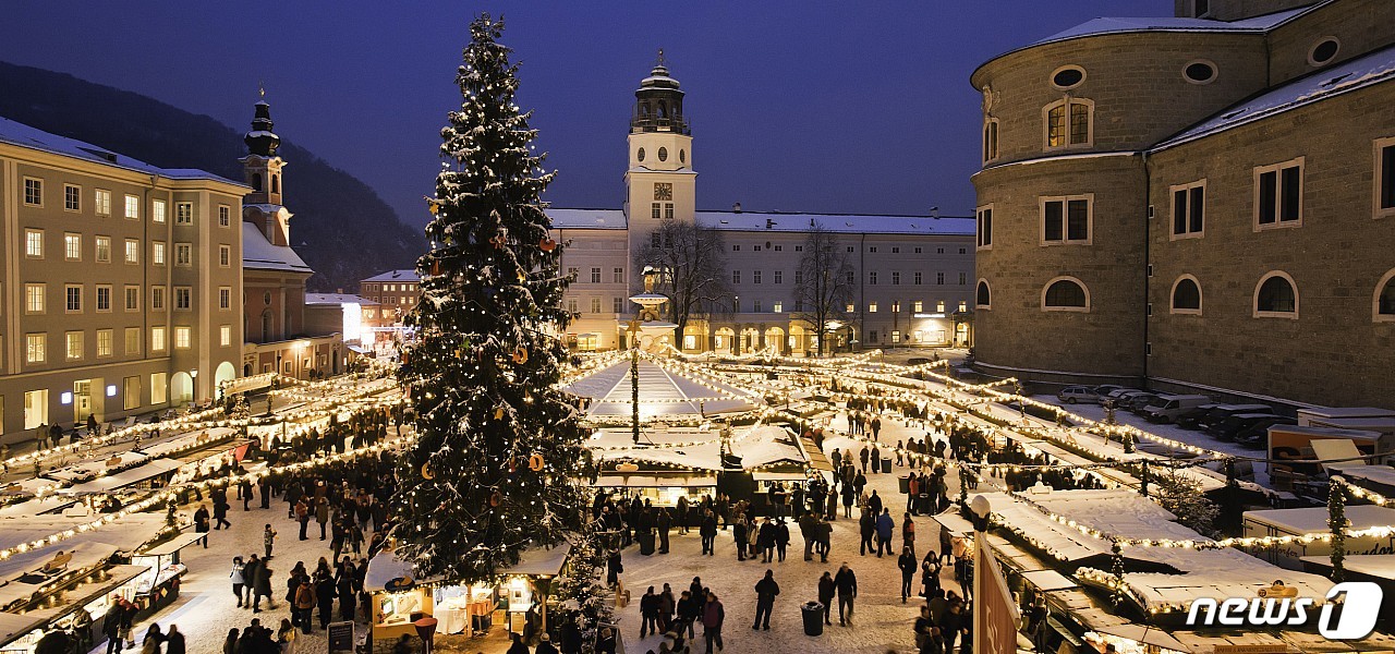 잘츠부르크 크리스마스 마켓. 잘츠부르크관광청 제공.ⓒ News1