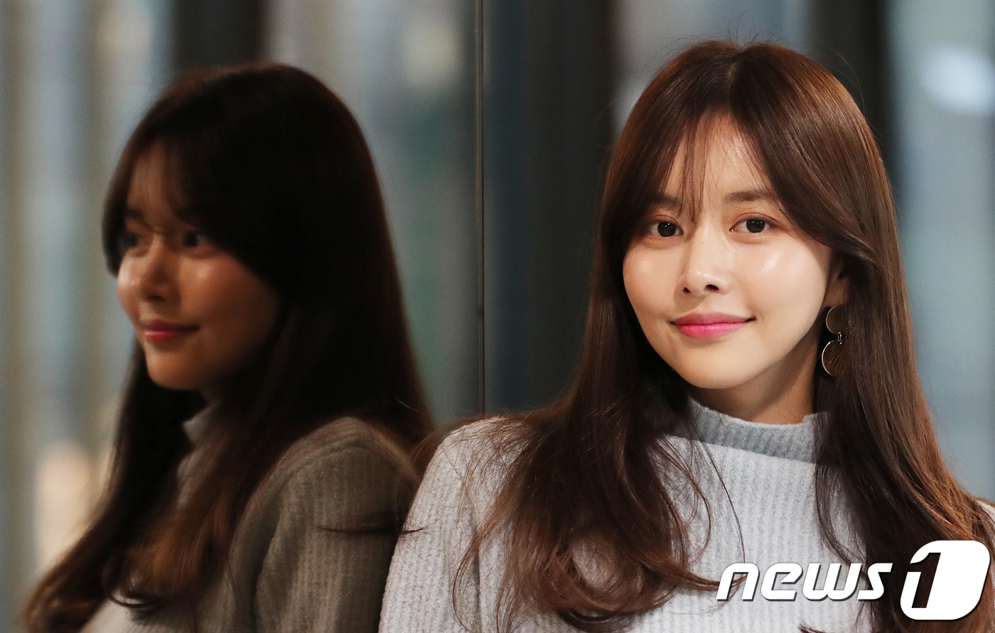 KBS 드라마 '고백부부'에 출연한 배우 한보름이 21일 오후 서울 종로구 뉴스1 본사에서 인터뷰에 앞서 포즈를 취하고 있다. 2017.11.21/뉴스1 ⓒ News1 이재명 기자