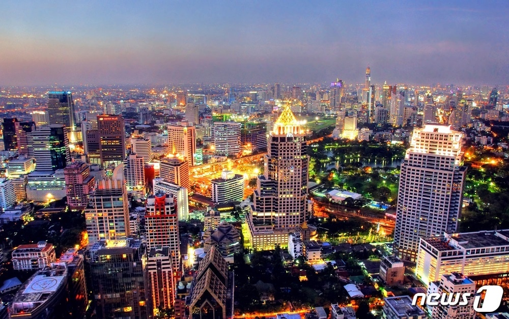방콕 야경. 익스피디아 제공.ⓒ News1