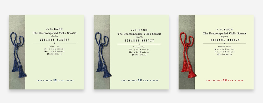 바이올리니스트 요한나 마르치 LP 표지 ⓒ News1