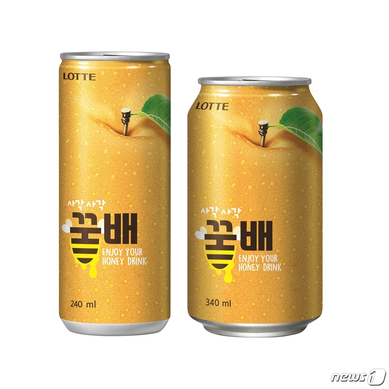 롯데칠성음료 '사각사각 꿀배'. ⓒ News1