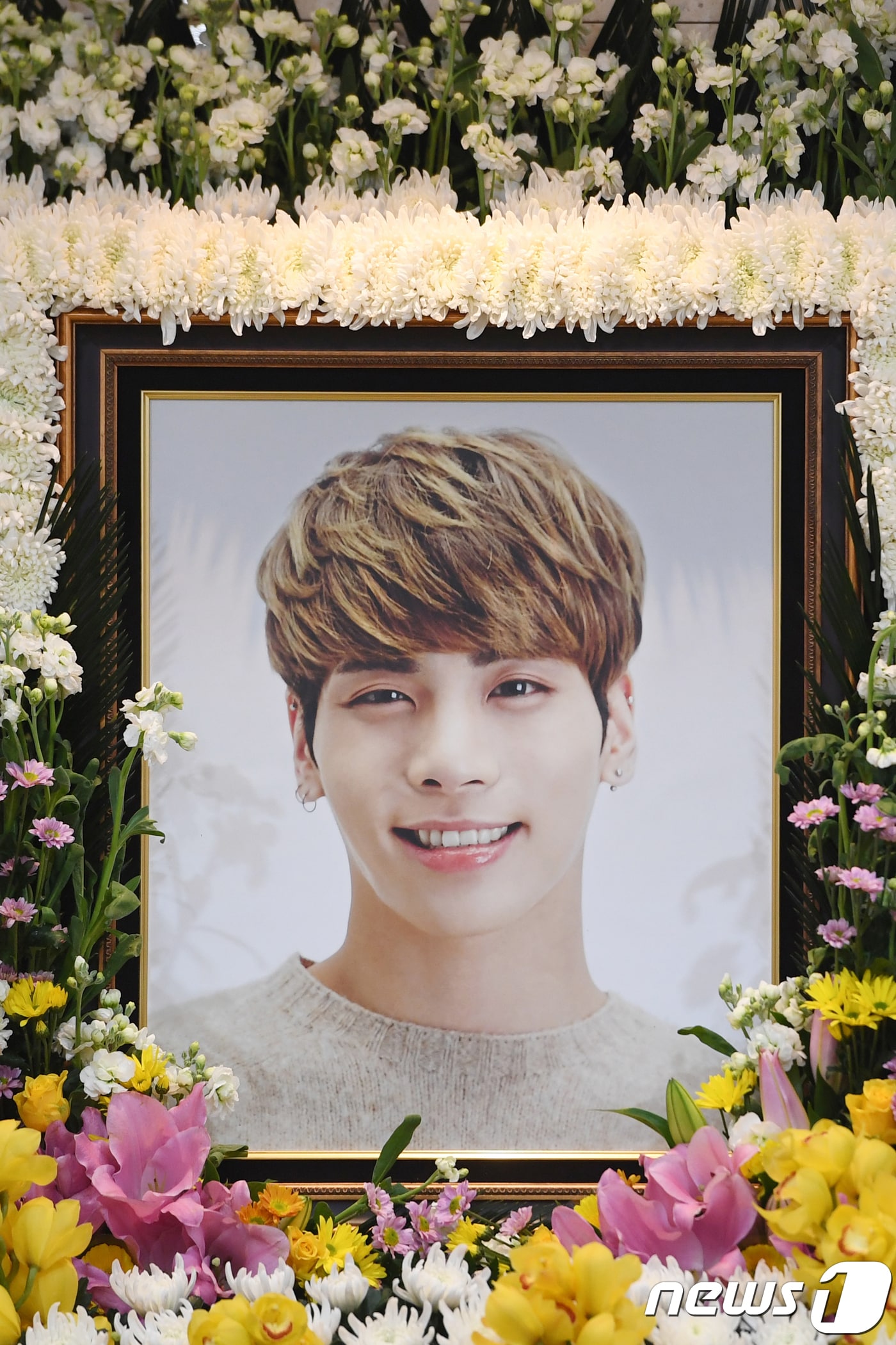 샤이니 종현(본명 김종현, 향년 27세) ⓒ News1