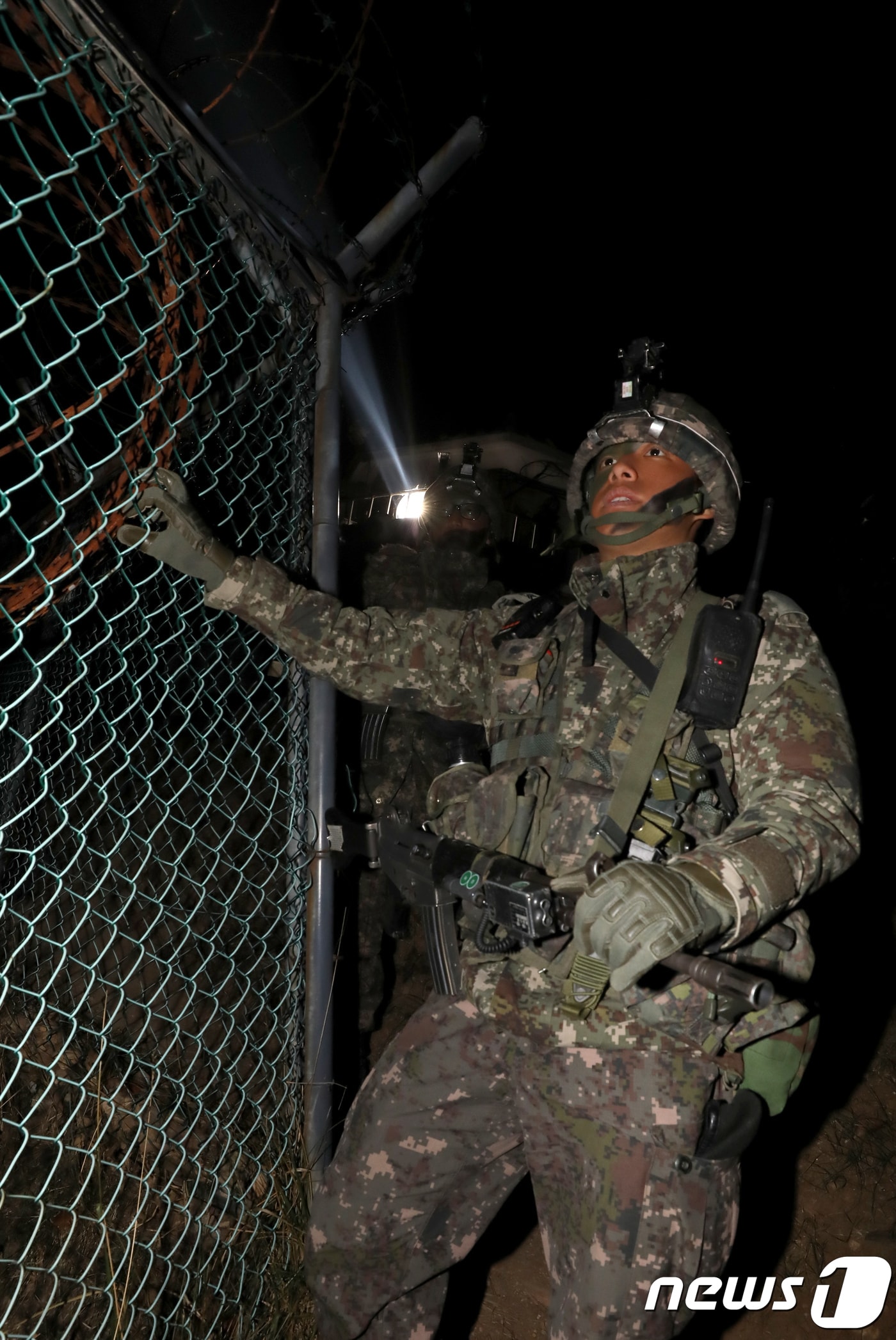 군사시설 철조망. 해당 기사 내용과는 무관. 2017.12.25/뉴스1 ⓒ News1 장수영 기자