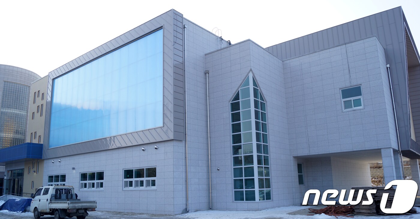 양구 정중앙 시네마 건물 전경. 2017.12.28/뉴스1 ⓒ News1 하중천 기자