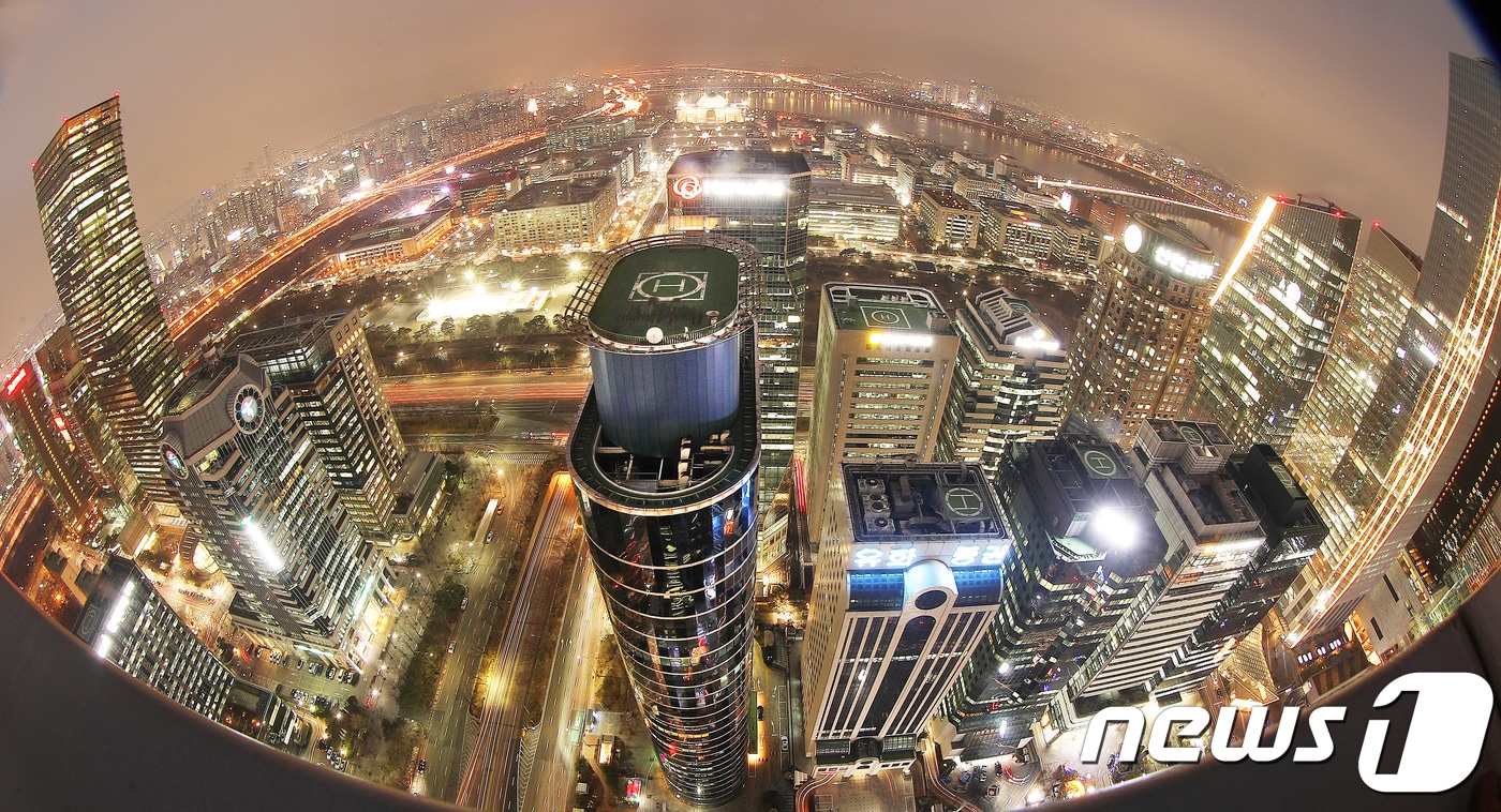 서울 영등포구 여의도 증권가. 2017.12.29/뉴스1 ⓒ News1 임세영 기자