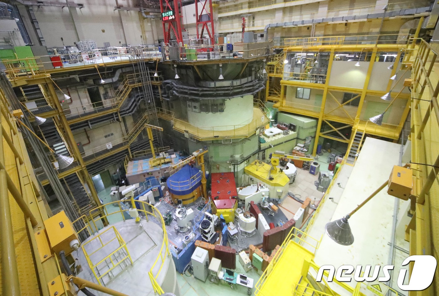 대전 유성구 한국원자력연구원에 위치한  연구용 원자로 하나로.. 2017.12.5/뉴스1 ⓒ News1 주기철 기자