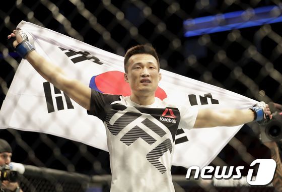 '코리안 좀비' 정찬성./뉴스1 DB ⓒ AFP=뉴스1 ⓒ News1 최종일 기자