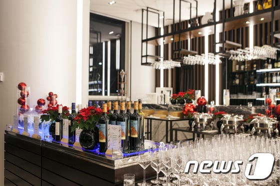 와인뷔페의 모습. (대명리조트 제공) ⓒ News1