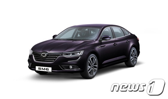 르노삼성, SM6 아메시스트 블랙 ⓒ News1