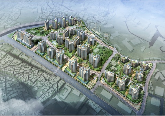 경희궁자이 조감도(제공=서울시)ⓒ News1