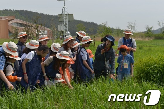 지난해 가족캠프 모습(환경부 제공)ⓒ News1