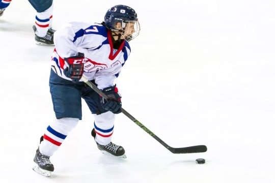 여자 아이스하키 대표팀의 주장 이규선. 그는 2000년 처음 국가대표에 발탁된 뒤 벌써 18년째 태극마크를 달고 있다. (대한아이스하키협회 제공). ⓒ News1