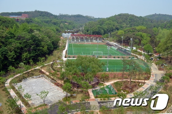 역곡공원 전경.(사진제공=부천시).2017.05.17 ⓒ News1