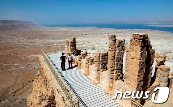 이스라엘 마사다 유적지. ⓒ AFP=뉴스1